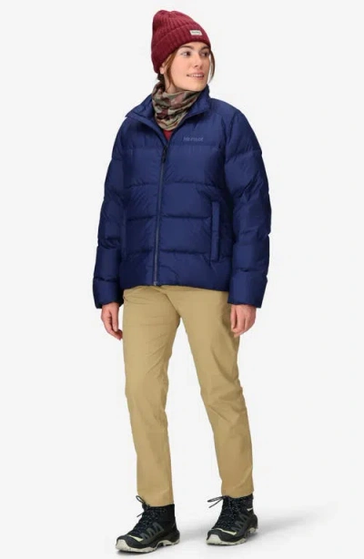 Marmot Guides 700 Fill Power Down Water Repellent Jacket In Blue