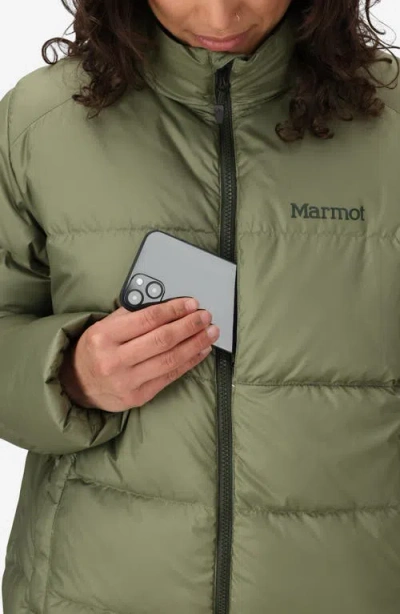 Marmot Guides 700 Fill Power Down Water Repellent Jacket In Green