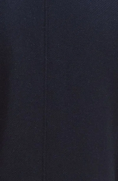 Barbour Kirkbridge Wool Topcoat In Blue