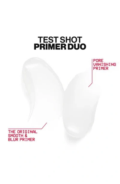 Smashbox Test Shot Mini Face Primer Duo In Transparent