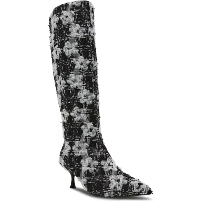 Betsey Johnson Maxxine Knee High Boot In Multi