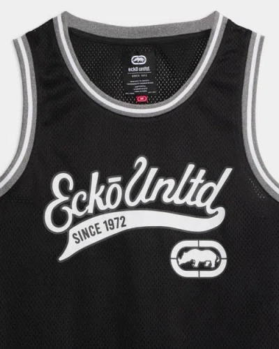 Ecko Unltd . Signature Jersey In Black