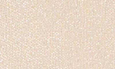 Tahari Asl Metallic Sparkle Bow Button Cardigan In Neutral