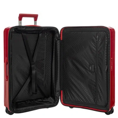 Porsche Design Roadster 27 Expandable Spinner Suitcase In Red
