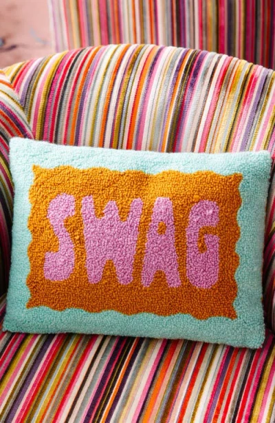 Furbish Swag Pillow In Multi
