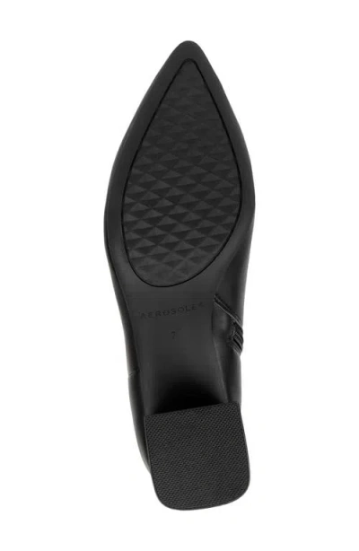 Aerosoles Enoch Pointed Toe Bootie In Black