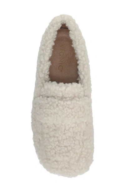 Vionic Snuggle Faux Shearling Slipper In Multi