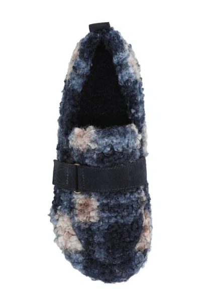 Vionic Imogen Faux Shearling Clog In Animal Print