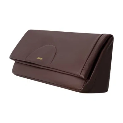 Jason Wu Elegant Fold-over Clutch In Brown