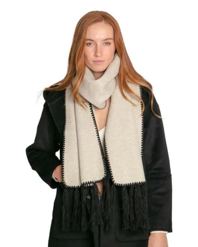 Belle & Bloom Mountain Side Scarf In Neutral