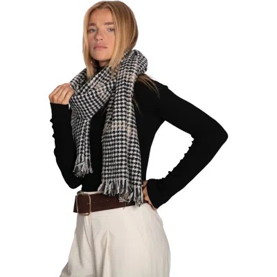 Belle & Bloom Espresso Scarf In Black
