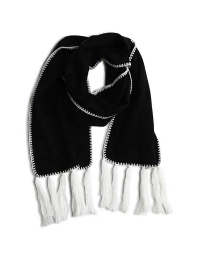 Belle & Bloom Mountain Side Scarf In Black