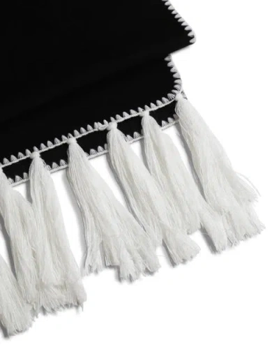 Belle & Bloom Mountain Side Scarf In Black