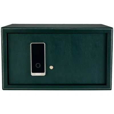 Wolf The Den 4 Piece Watch Winder Safe In Green