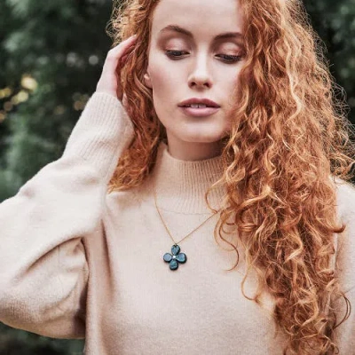 Toolally Daisy Pendant Necklace In Multi