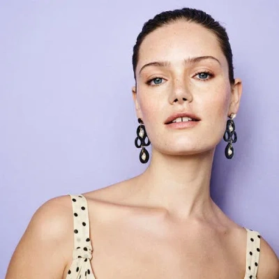 Toolally Petite Batik Earrings In Multi