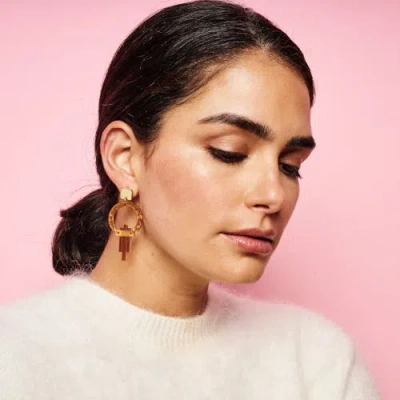 Toolally Petite Art Deco Chandeliers In Gold