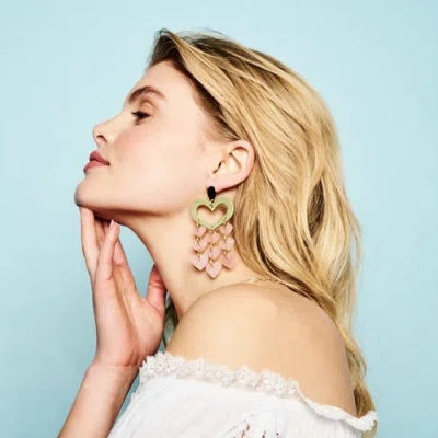 Toolally Heart Chandeliers In Pink