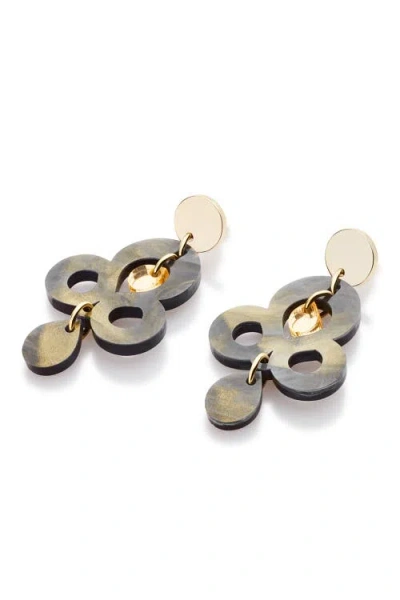 Toolally Mini Batik Earrings In Multi