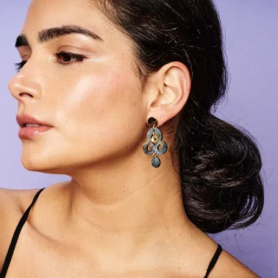 Toolally Mini Batik Earrings In Multi