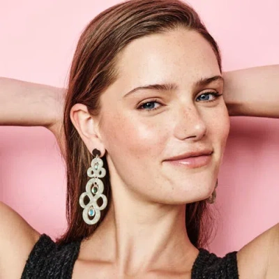 Toolally Batik Earrings In Multi