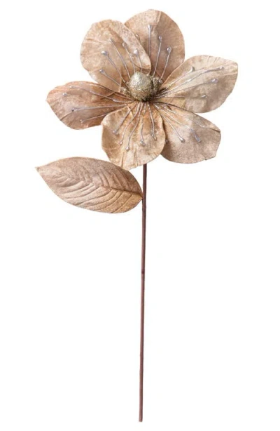 Balsam Hill Champagne Magnolia Tree Picks In Brown