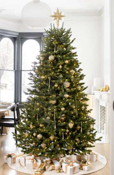 Balsam Hill Gold Bethlehem Star Beaded Tree Topper In Gold