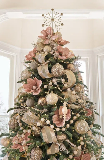 Balsam Hill Champagne Magnolia Tree Picks In Brown