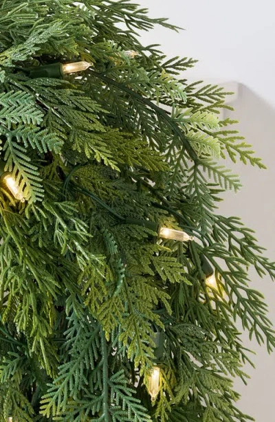 Balsam Hill Outdoor Cedar Woods Garland In Green