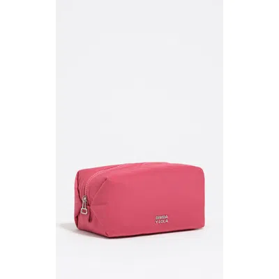 Bimba Y Lola Large Nylon Make-up Case In Pink