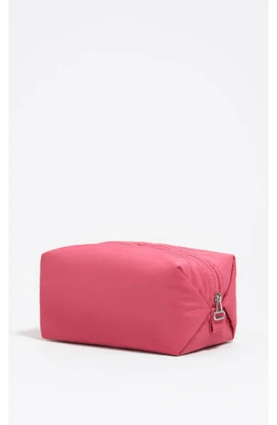 Bimba Y Lola Large Nylon Make-up Case In Pink