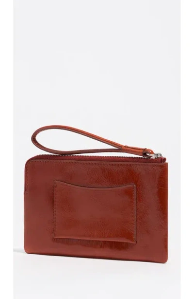 Bimba Y Lola Large Leather Coin Wallet In Red