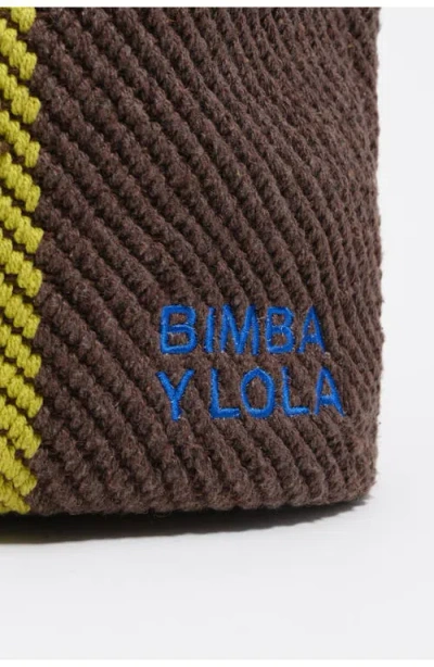 Bimba Y Lola Shoulder Bag In Brown