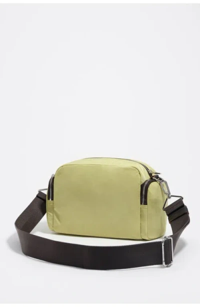 Bimba Y Lola Medium Nylon Pocket Crossbody Bag In Green