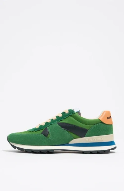 Bimba Y Lola 13 19 Technical Sneaker In Green