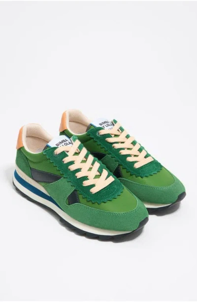 Bimba Y Lola 13 19 Technical Sneaker In Green
