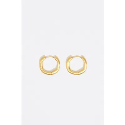 Bimba Y Lola Irregular Hoop Earrings In Multi