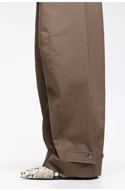 Bimba Y Lola Pointed Toe Ballerina In Animal Print