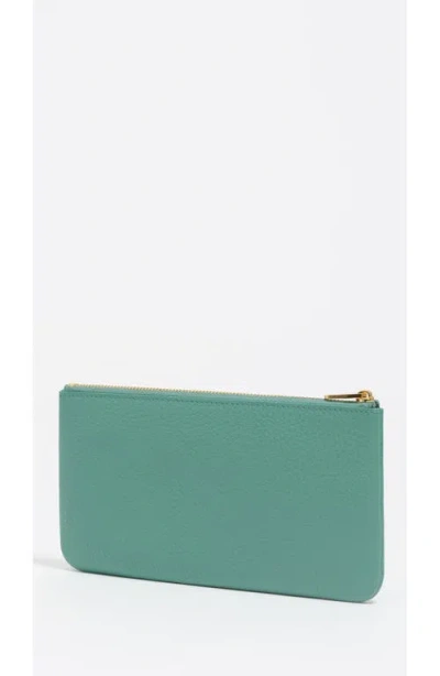 Bimba Y Lola Large Leather Coin Purse In Green