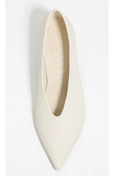 Bimba Y Lola Leather Medium Heel Court Shoe In Multi