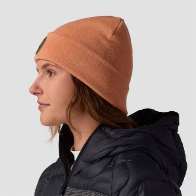 Backcountry Patch Goat Beanie In Brown