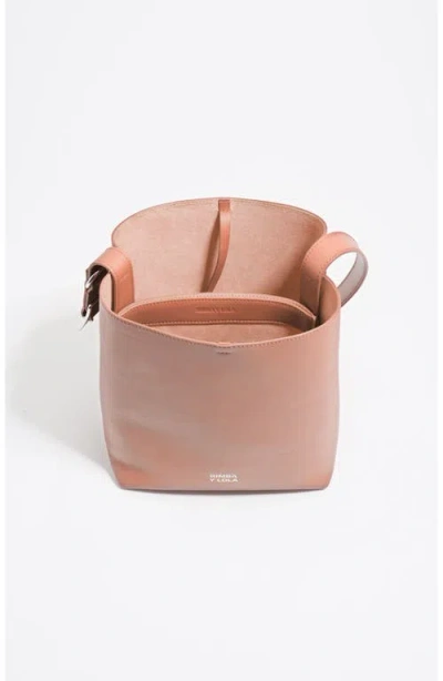 Bimba Y Lola Medium Leather Carlino Bag In Pink