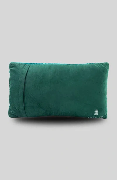Furbish Baddie Pillow In Green