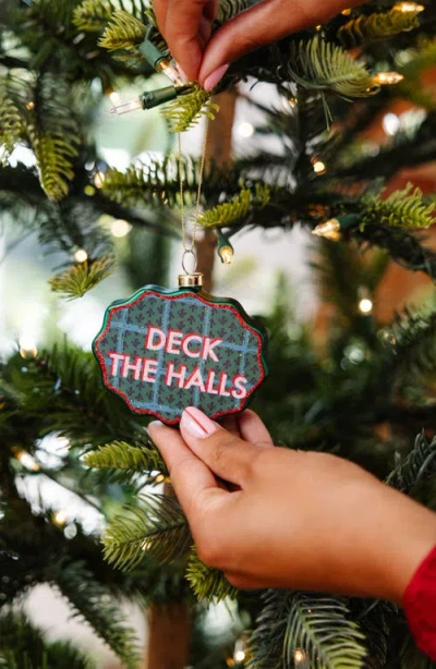 Furbish Scallop Ornament In Green