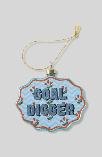 Furbish Scallop Ornament In Blue