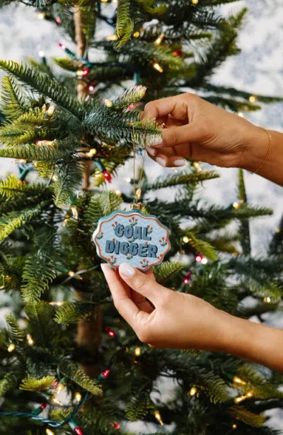 Furbish Scallop Ornament In Blue