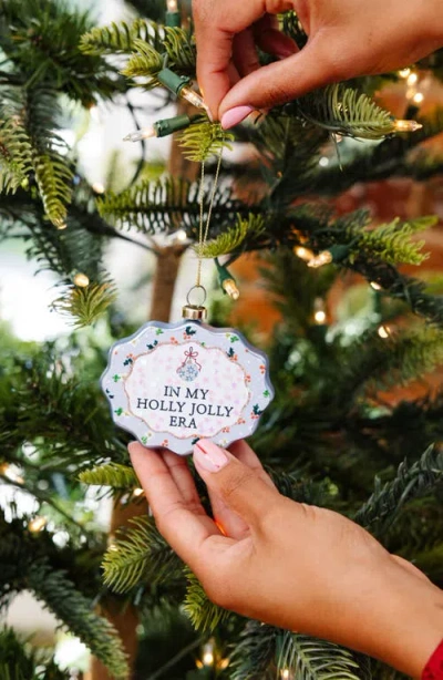 Furbish Scallop Ornament In Blue