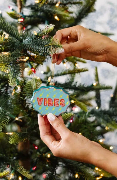 Furbish Scallop Ornament In Blue