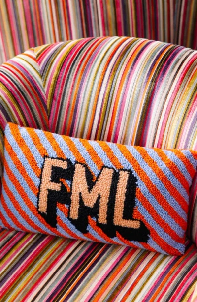 Furbish Fml Pillow In Orange
