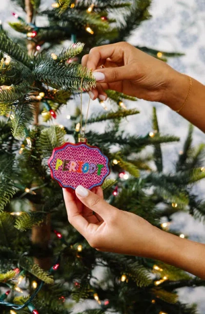 Furbish Scallop Ornament In Multi